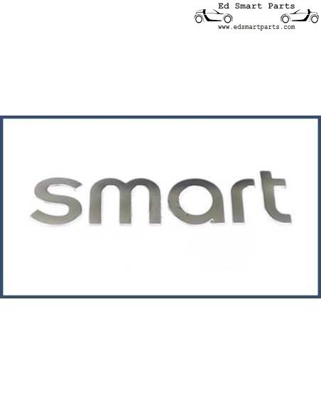 Nieuw origineel Smart ForFour-logo op de achterklep van de auto