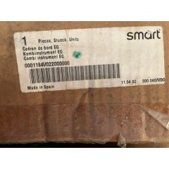 0001184V022000000, SPEEDO KMH INSTRUMENTENPANEEL SMART 450 2