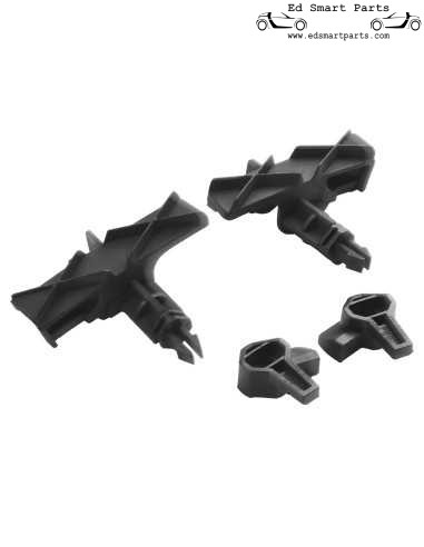 Kit de cierre de capó para smart fortwo 451