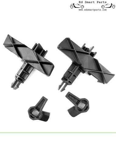 smart Fortwo 451 Motorhaubenverschluss-Set