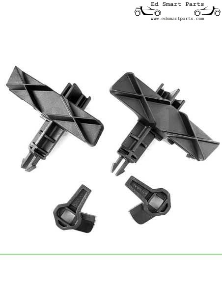 smart Fortwo 451 Kit di bloccaggio cofano auto