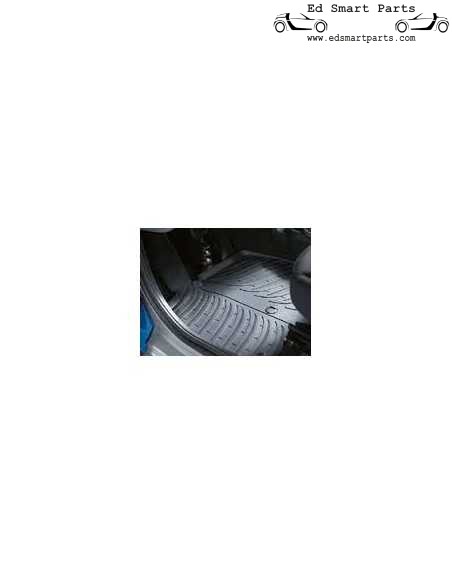 tappetini originali OEM per tutte le stagioni - Smart fortwo 451