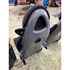 Smart Roadster LHD Sitzpaar Scribble Black Seitenairbags und Heizung 2