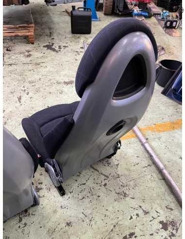 Smart Roadster LHD paar stoelen scribble black zijairbags en verwarming