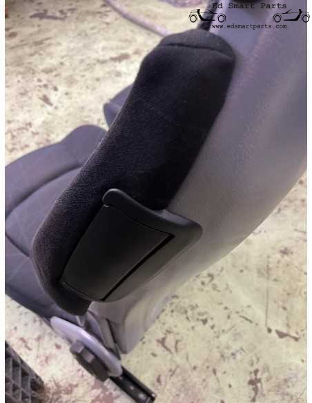 Smart Roadster LHD coppia di sedili scarabocchio nero airbag laterali e riscaldamento