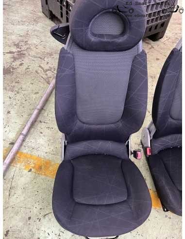 Smart Roadster LHD paire de sièges avec airbags latéraux noirs et chauffage
