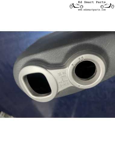 Consola central Smart Roadster Brabus Xclusive 452 con orificio para interruptor de espejo eléctrico
