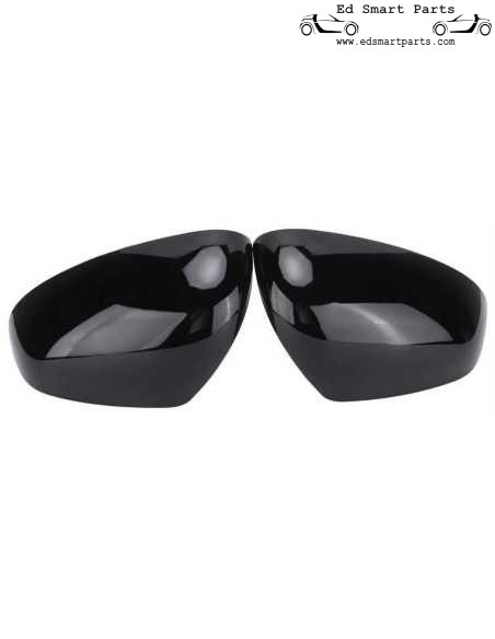 Coques de rétroviseurs Smart Fortwo Forfour 453 effet CARBONE ou noir brillant