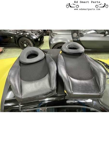 Smart Roadster Ledersitzbezüge mit Schaumstoff