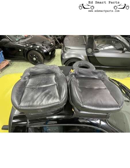 Smart Roadster Ledersitzbezüge mit Schaumstoff
