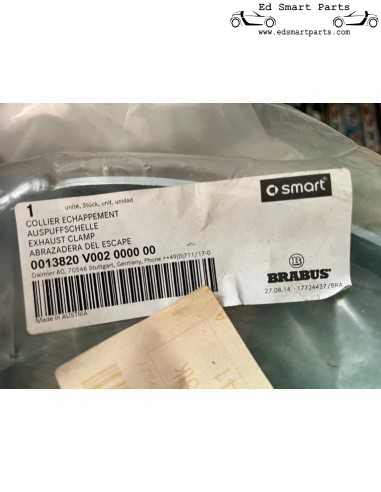 smart fortwo Brabus uitlaatklem OEM Q0013820V002000000