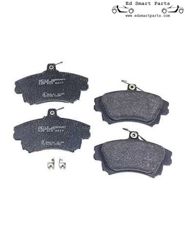 Pastilla de freno de disco delantera nueva, original Smart 454 - A4544210010