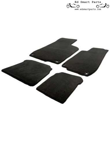 Ensemble de tapis de voiture en velours adaptés à Smart ♯1 EV 2022-