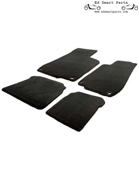 Ensemble de tapis de voiture en velours adaptés à Smart ♯1 EV 2022-