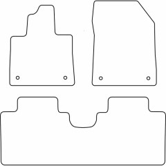 Set car mats suitable for Smart ♯3 EV 2023- 2