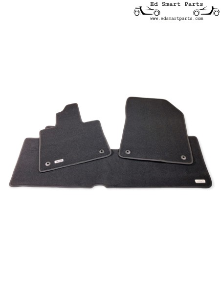 Ensemble de 3 tapis de sol en velours Smart d'origine Smart ♯1 HX11
