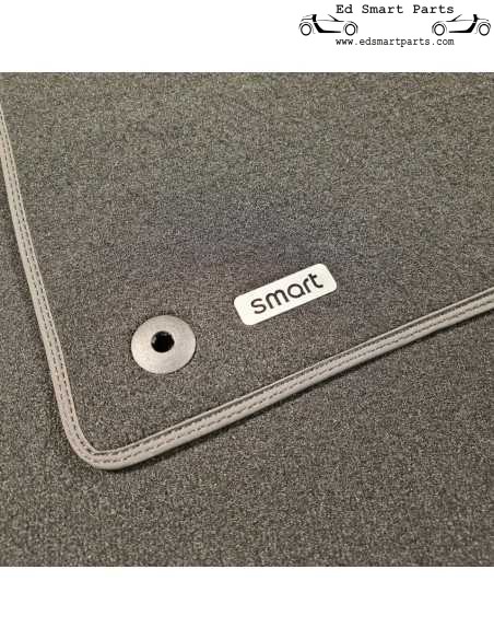 Original smart velour floor mats 3-piece set smart ♯1 HX11