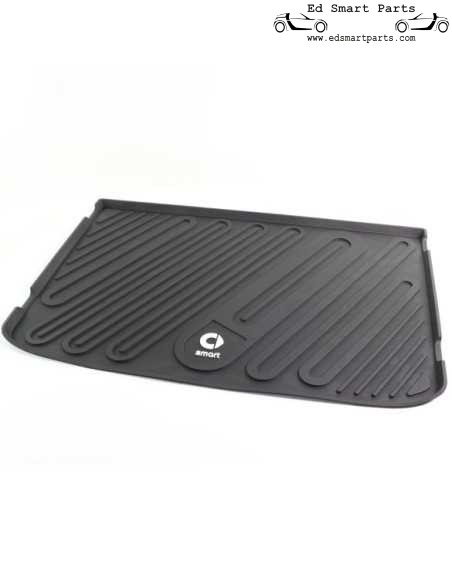Tapis de coffre en caoutchouc noir d'origine smart ♯1 HX11