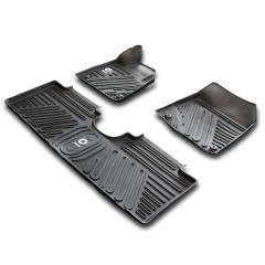 Tappetini originali in gomma neri smart ♯1 HX11 set da 3 pezzi