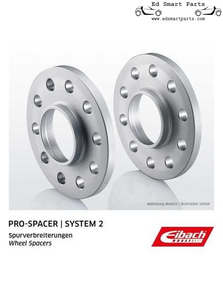 Spoorverbredingsafstandhouder 20 mm voor Smart 1-modellen 40 mm per as