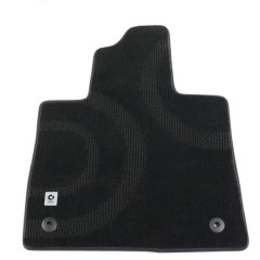 Original Smart Fußmatten Veloursmatten Smart ♯3 schwarz 3-teilig 2