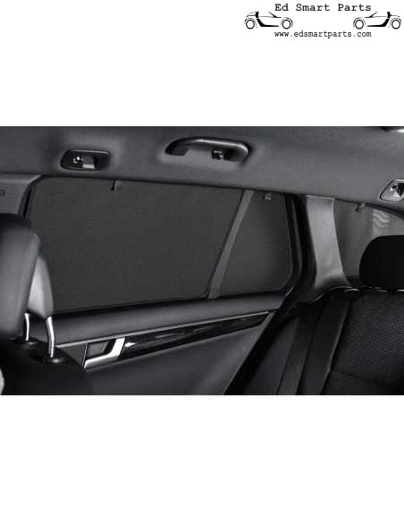 Conjunto de persianas automotivas adequadas para Smart ForFour 5 portas 2000-2007 (4 peças)