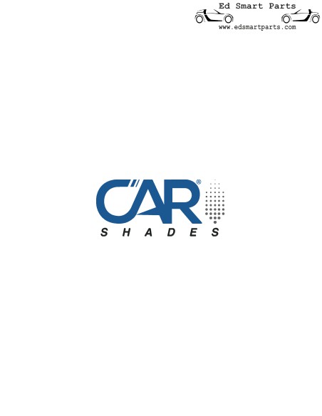 Satz Car Shades passend für Smart ForFour 5-Türer 2000-2007 (4-teilig)