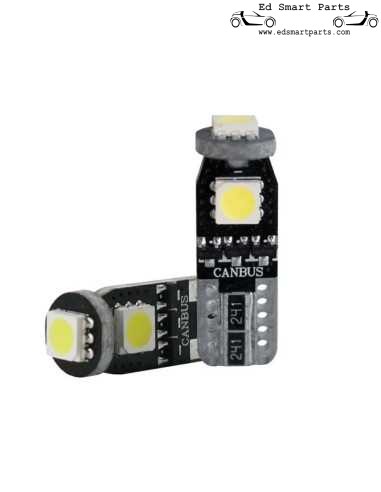 Lampadine Simoni Racing T10 3 LED 3W Canbus - Ultrawhite - Set da 2 pezzi