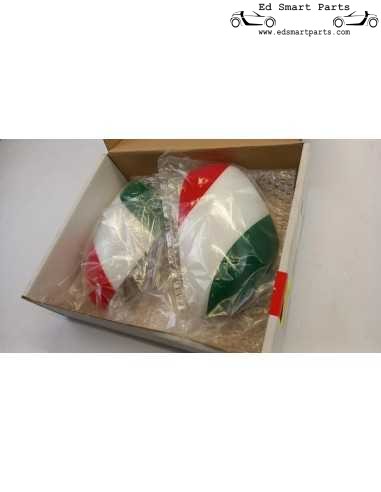 Cubiertas originales para retrovisores exteriores Smart ForTwo Brabus Italia A4538104500