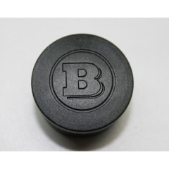 16 Brabus black wheel bolt covers suitable for 17 mm bolts 2