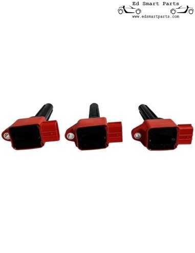 High Performance Red Ignition Coil Set for smart Fortwo 451