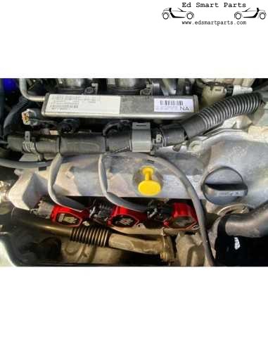 Set di bobine di accensione rosse ad alte prestazioni per Smart Fortwo 451