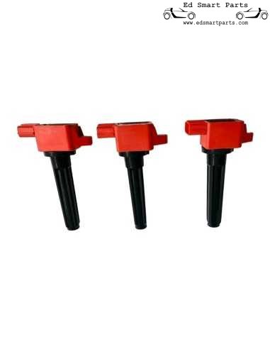 Hoogwaardige rode ontstekingsbobineset voor Smart Fortwo 451