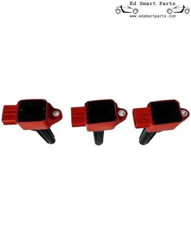 High Performance Red Ignition Coil Set for smart Fortwo 451