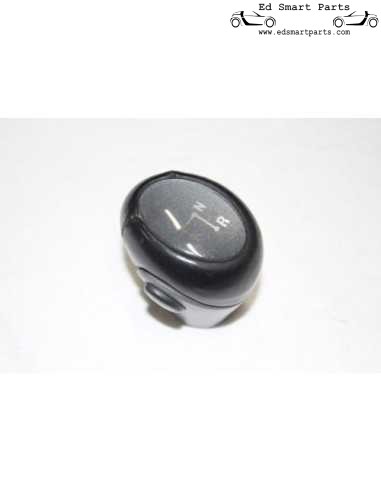 Pomo de cambio de cuero Smart Roadster con función Softtouch