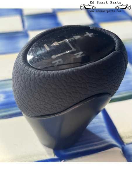 Pomo de cambio de marchas Softtouch de cuero negro 450 451 452