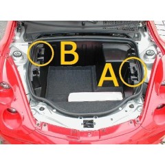 Soporte de almacenamiento para barra de techo Smart Roadster B 2