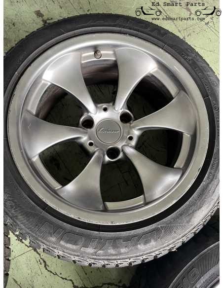 Rodas Smart Roadster 452 Lorinser de 15 polegadas