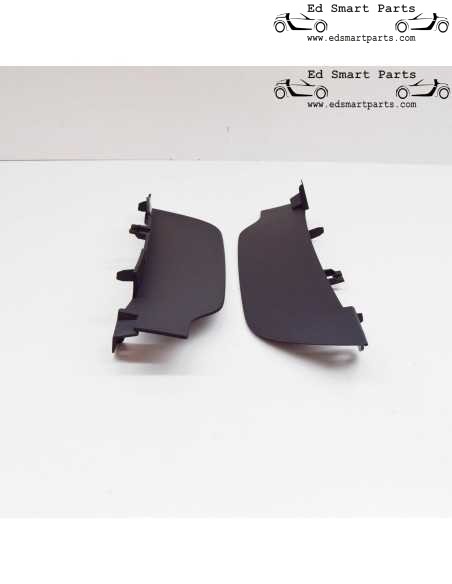 Kit spoiler anteriore Smart Fortwo 453 A4538852500 NUOVO ORIGINALE