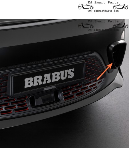 BRABUS front skirt attachments air intakes Smart ♯1 HX-11