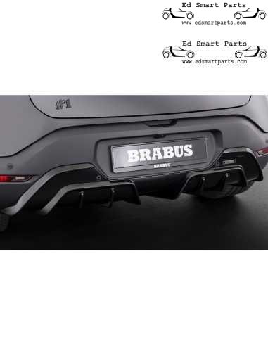 BRABUS Heckdiffusor Smart ♯1 HX-11