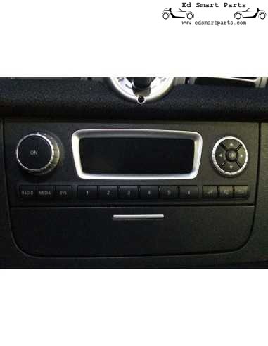 Smart Fortwo 451 Bosch instapmodel radio facelift 2011-