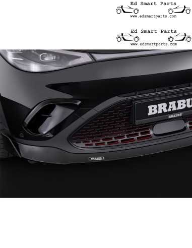 BRABUS frontskirtbevestigingen luchtinlaten Smart ♯3 HC-11