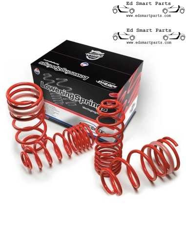 Autostyle Smart ForTwo 451 Verlagingsveren 25mm complete set