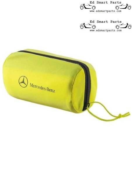 Fluorescerende jas geel enkelpak met tas origineel Mercedes-Benz