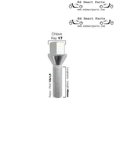 Kit espaciadores de rueda de aluminio para Smart ForTwo 453 - 4x16,5 mm incluidos tornillos de rueda