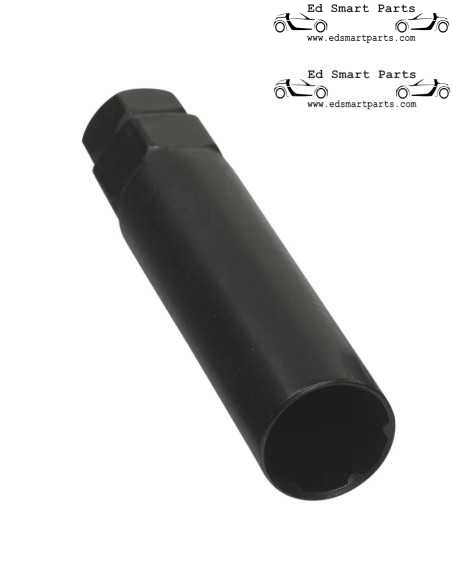 Chiave adattatrice TPI per bulloni/dadi ruota a 6 scanalature (testa da 17/19 mm)