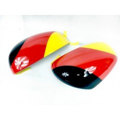 Capas de espelho retrovisor exterior Brabus genuínas para Smart ForTwo, fabricadas na Alemanha, A4538104400 2