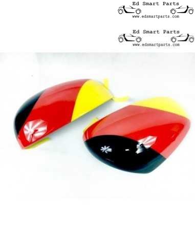 Cubiertas de espejos exteriores originales Smart ForTwo Brabus Alemania A4538104400
