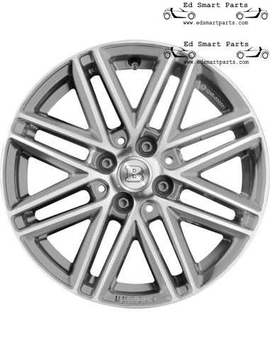 Original smart 453 Brabus MONOBLOCK VIII Leichtmetallfelgen 16 Zoll